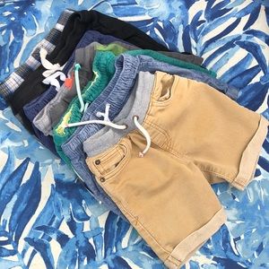 BUNDLE 8 pairs of boys summer shorts 4T